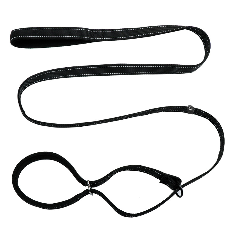 Correa de perro de mascota transfronteriza bozal de perro de imitación integrada cuerda de perro de mordida Golden Retriever Cadena de perro mediana y grande al por mayor