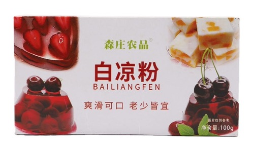Senzhuang Agricultural Products’ White Jelly Powder for Children, Homemade Edible No-Burn Jelly Powder, Addition Official