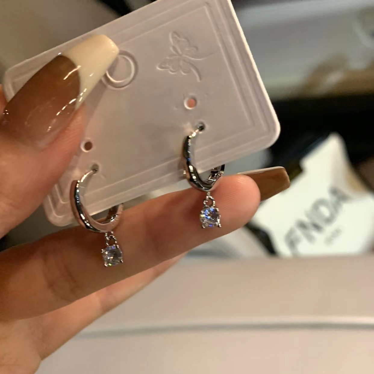 No Need to Take Them Off When Sleeping ~ Small Hoop Earrings with a Niche Design, High-End Cool Style Earrings, Trending Online