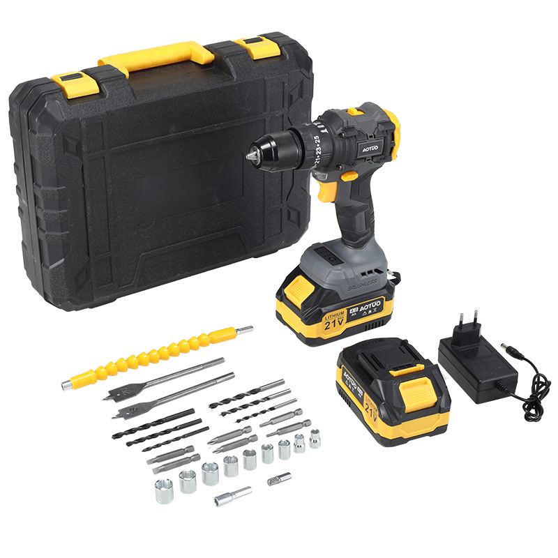 Perforación de litio sin escobillas dos cargas eléctricas (carga de asiento) + 26 conjuntos de 10 baterías