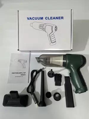 with Wireless Charging, Handheld, High-Power, Tozsoranlar - 37-green-with-floor-brush