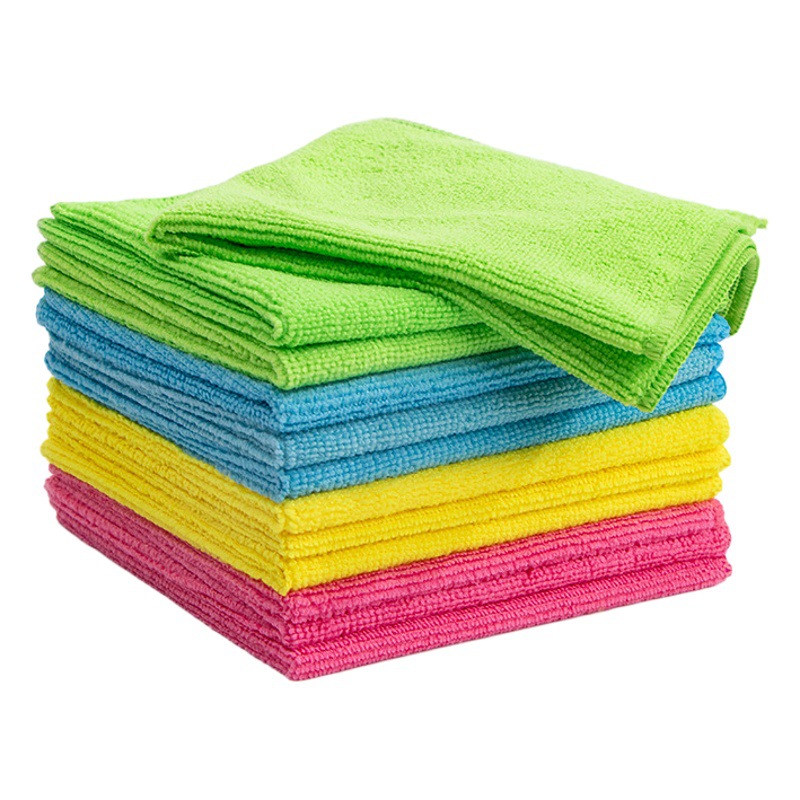 Paños de limpieza gruesos y absorbentes para cocina, mesa y coche