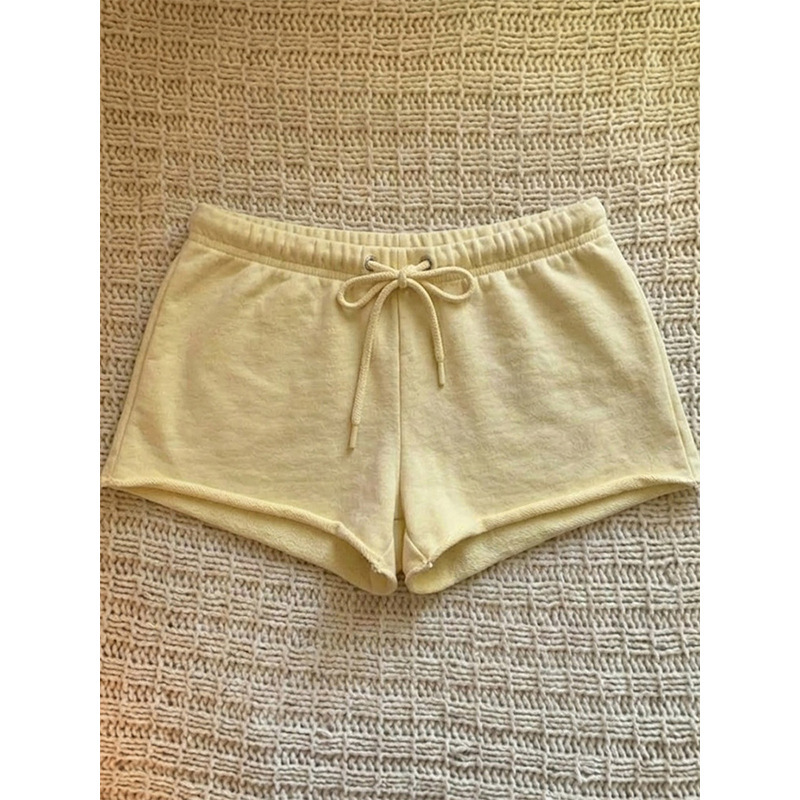 Pure Retro High-End Style Spicy Girl Niche Loose Sleep Pants for Women, New Spring Drawstring Shorts, Home Pants That Can Be Worn Outside Pure Retro High-End Style Spicy Girl Niche Loose Sleep Pants for Women, New Spring Drawstring Shorts, Home Pants That Can Be Worn Outside