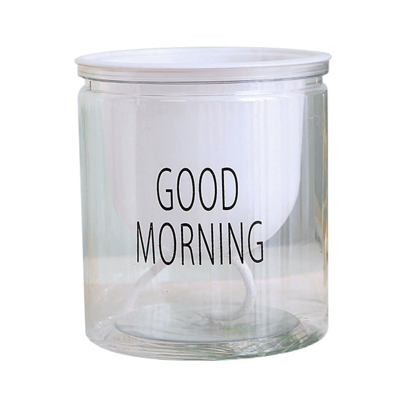 Автоматический абсорбирующий прозрачный ленивый таз заводской прямой творческий круглый офисный Настольный Зеленый завод гидропонный пластиковый цветочный горшок