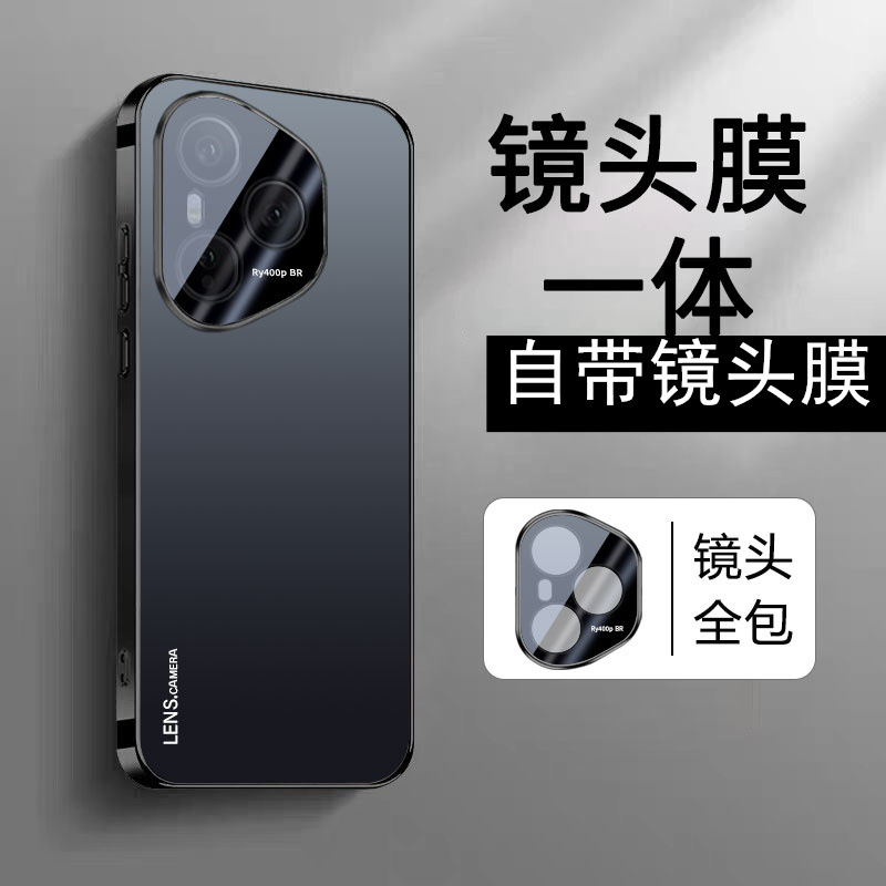 镜头全包适用荣耀400pro手机壳400简约DNP-AN00防摔硬壳新款时尚