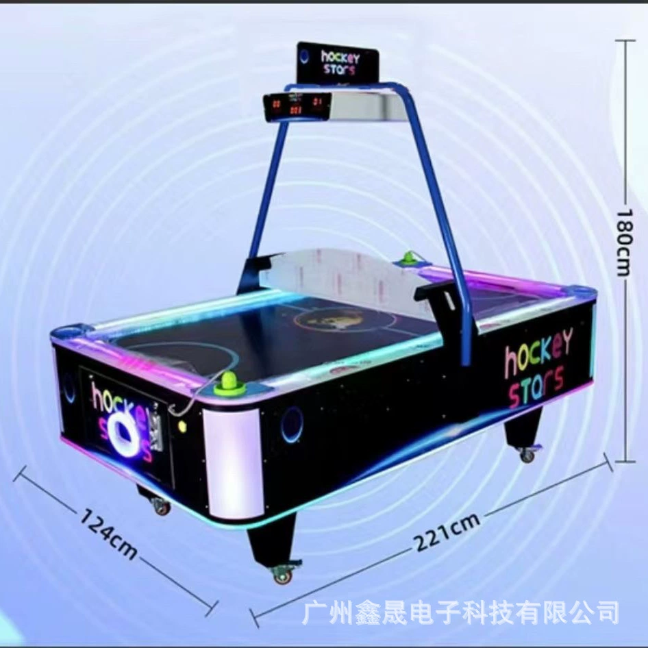 Большой двойной настольный хоккейный автомат для родителей и детей, аттракцион для парков развлечений, с монетоприемником