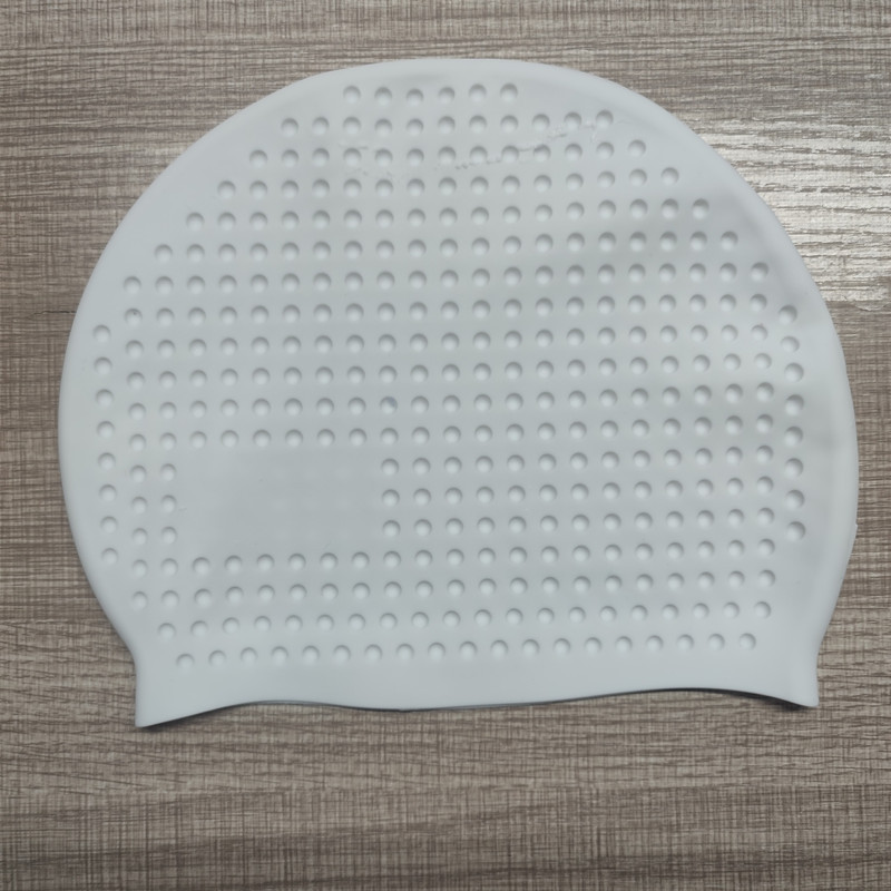 Gorro de baño de silicona grande, gorro de burbuja de partículas, hombres y mujeres, y niños, general, grueso, súper elástico, cabeza impermeable, venta directa de fábrica