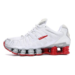 国境を越えた貿易新しい莆田 SHOX エアクッションスポーツシューズ 36-46 TL 紳士靴婦人靴ランニング大きいサイズ 13 柱