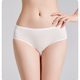 Basic Hot Selling Women's Disposable Pure Cotton Underwear White Lace Flat Four Tendons Wash-Free EO Sterilization