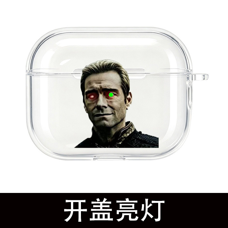 Motherland People Apple AirPods Pro 3 Earphone Case Protective Cover Compatible with Pro 2/4/3 Generations Transparent Anti-drop Soft Case Motherland People Apple AirPods Pro 3 Earphone Case Protective Cover Compatible with Pro 2/4/3 Generations Transparent Anti-drop Soft Case