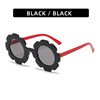 Children's fashionable cute multicoloured sunglasses solar-powered suitable for men and women, glasses, city style