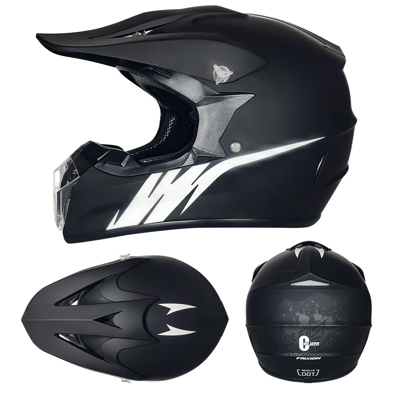 Casco de motocross, bicicleta de montaña de playa, casco completo, kart, adulto, coche de carreras para niños, casco de rally, comercio exterior, DOT