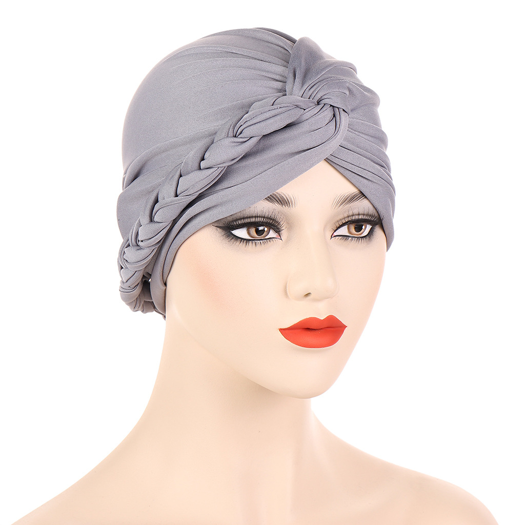 Women's Simple Style Solid Color Eaveless Beanie Hat display picture 4