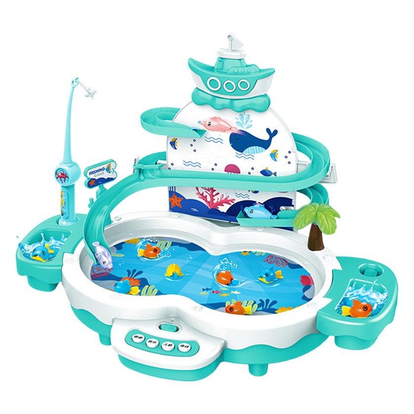 Pesca juguetes de los niños educativos 2-3 años de edad 1 Bebé 6-dos años de edad la mitad de la educación temprana 4 magnética 5 niña niño Niño