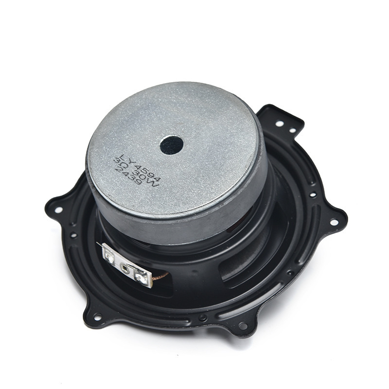 4インチ円形六角反折辺焼き黒25芯3欧30ワットゴム辺外磁気重低音bluetoothスピーカースピーカー|undefined