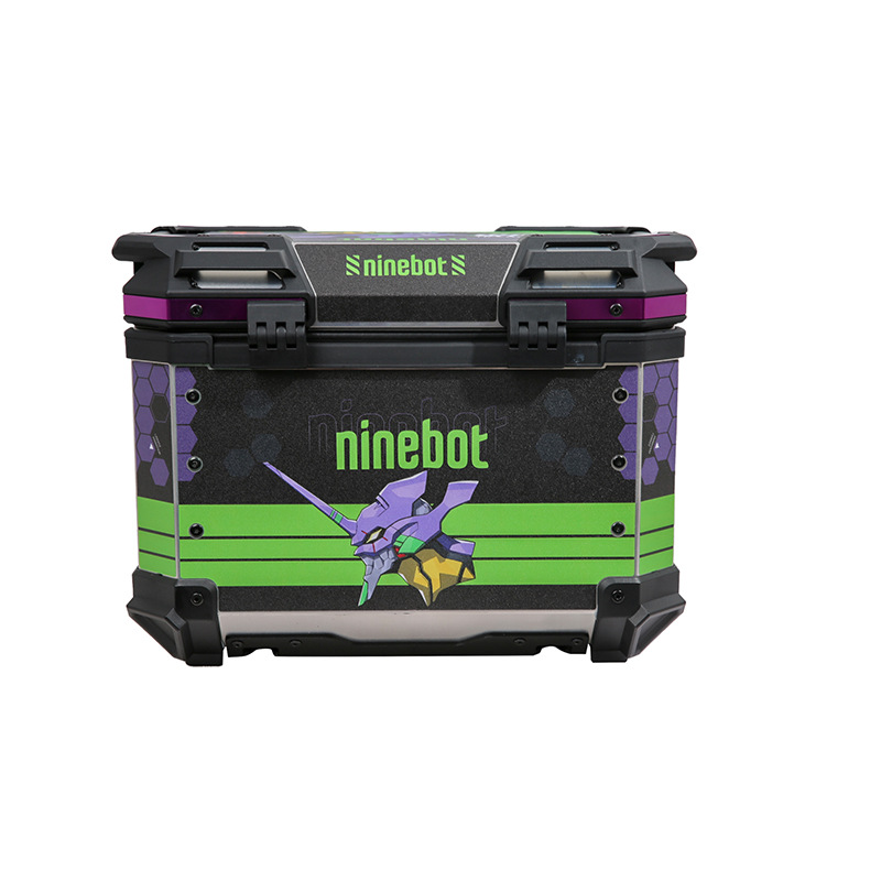 45L pegatinas de aluminio motocicleta dorada cajas de cola pedal anticolisión maverick maletero coche eléctrico grande maletero