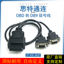 ��܇OBDĸ�^�D2��DB9���^����Serial RS232 OBD�W�P������̖��