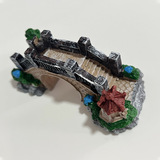 Декор для аквариума, ретро подвесной мост, аквариум, водные растения, микро пейзаж