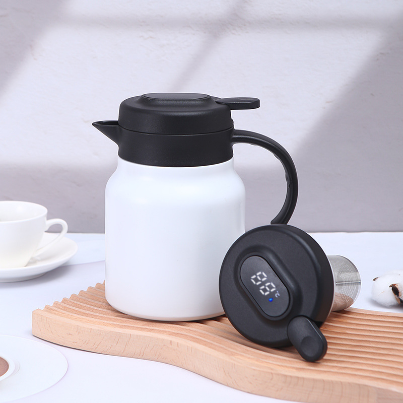 Fábrica al por mayor de acero inoxidable 316 estofado tetera de gran capacidad de vacío taza de café olla hogar estofado olla de regalo hervidor de agua