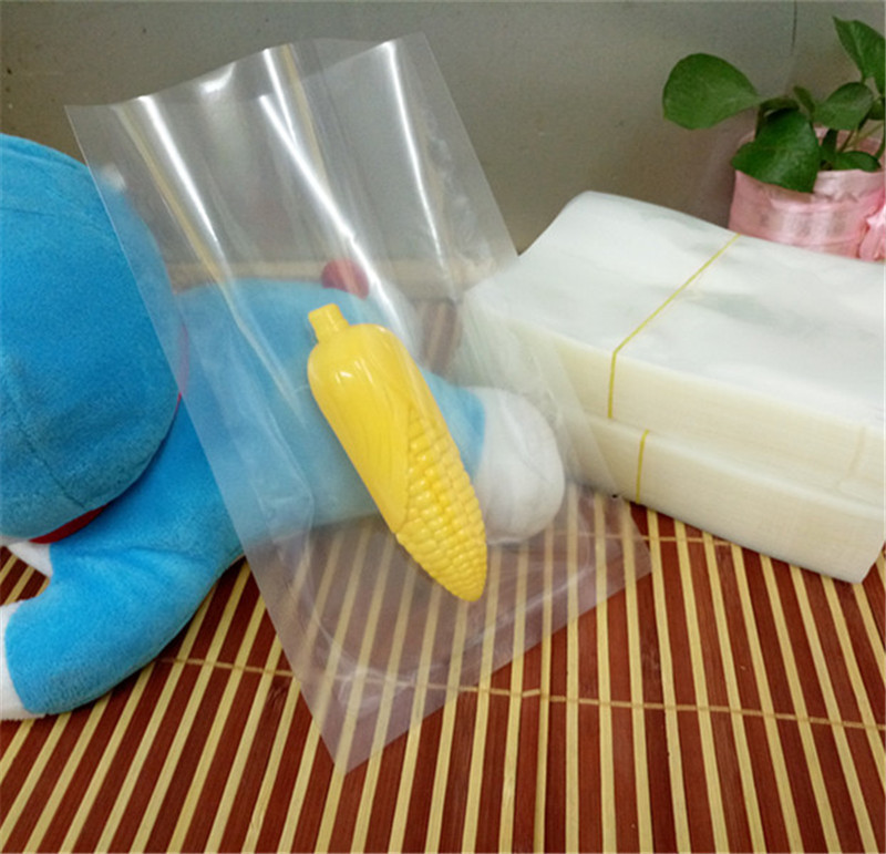 PET透明真空袋批發 聚酯複合食品袋 三邊封平口袋 冷凍保鮮包裝袋