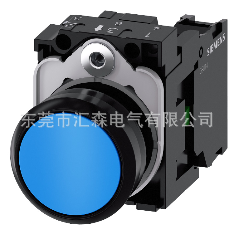 西门子按键开关3SU1100-0AB50-1BA0