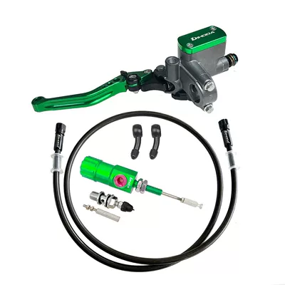 clutch converted to hydraulic clutch, Other brake systems - green-a