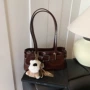 pu女士小众新款单肩包