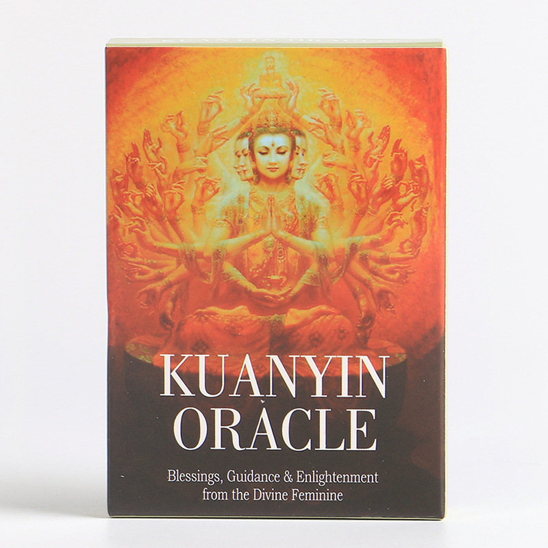 Guanyin Oracle Tarot Cards Spiritual Divination Deck_voghion.com