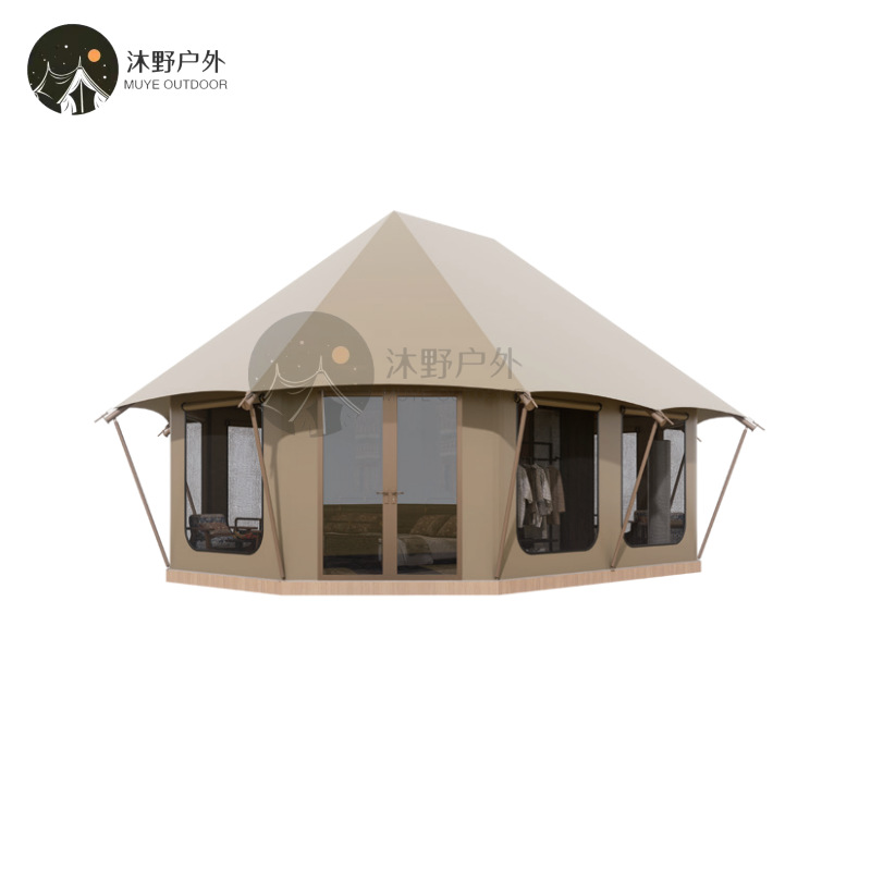 Muye al aire libre de alta gama proyecto de turismo cultural punto escénico hotel de lujo camping tiendas de campaña residencial gran tienda de campaña