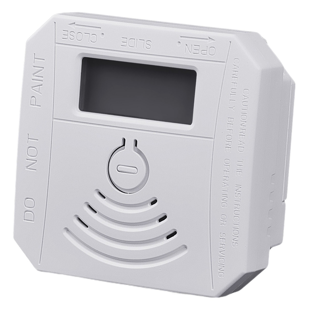 Alarma de monóxido de carbono transfronteriza en inglés, detector de CO portátil para viajes, producto popular de comercio exterior en Amazon