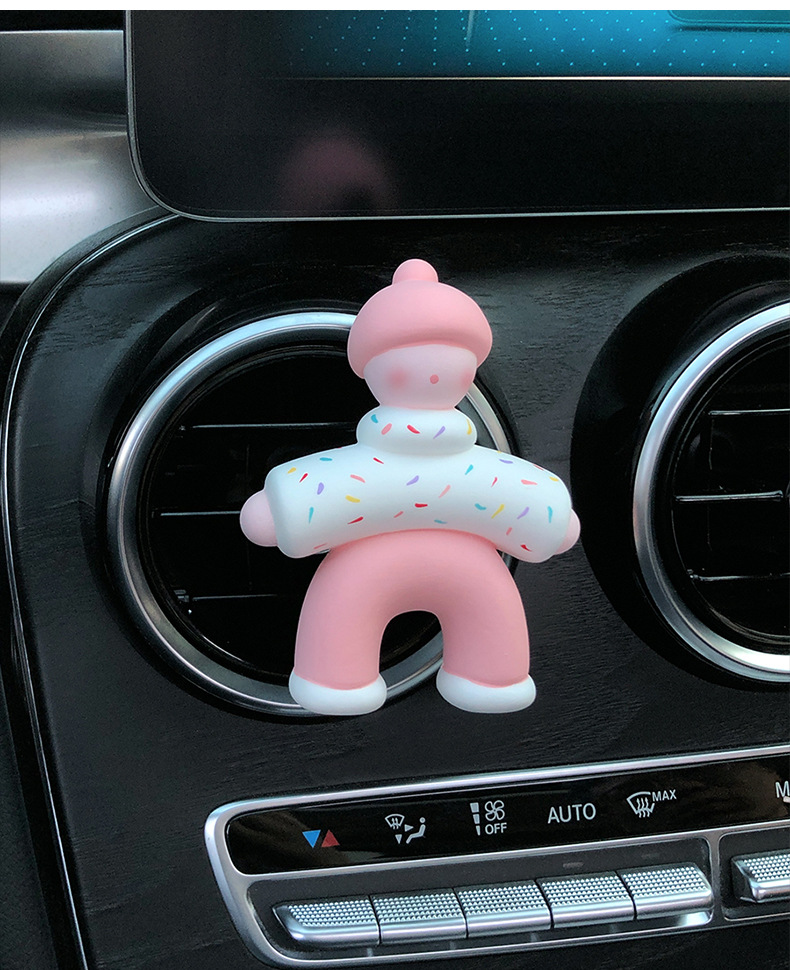 2025 New Villain Car Aromatherapy Car Perfume Air Vent Decoration Diffusing Stone Car Interior Ornament for Women