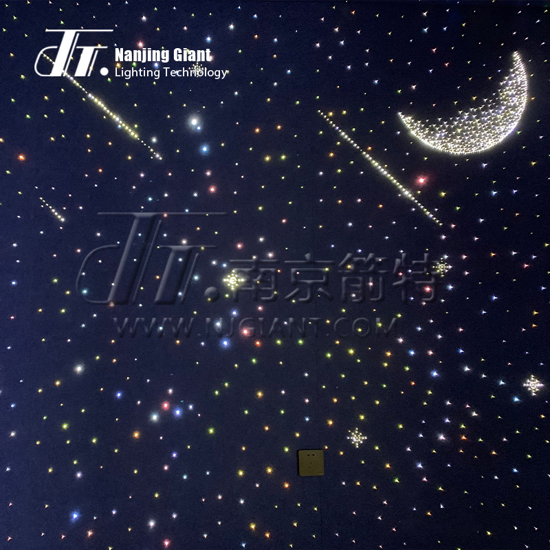 【南京矢特giant】光ファイバーバーktvスタジオルーム室内の星の上の模様はカスタマイズできます。
