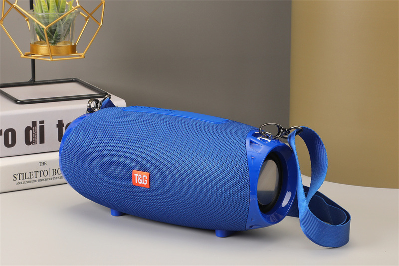 TG534 Altavoz Bluetooth de tela Subwoofer impermeable al aire libre Película de doble vibración Alta calidad de sonido Tarjeta portátil Audio de llamada