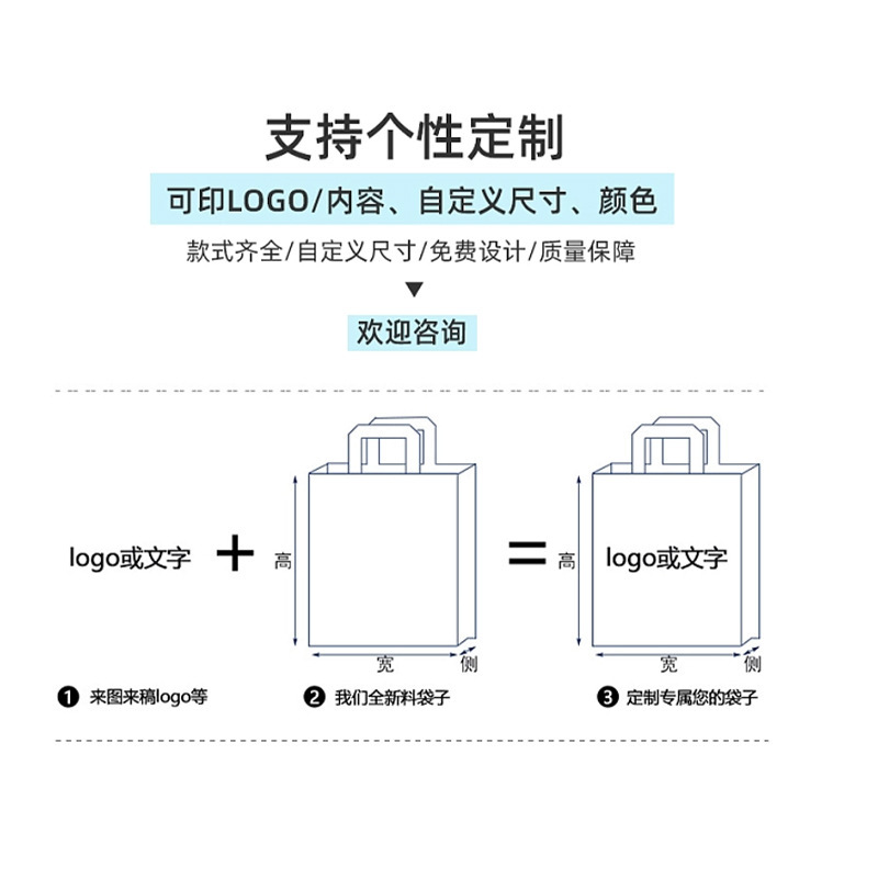クラフト紙袋卸売り飲食包装袋ギフト袋服装カラー手提げ袋はロゴを印刷できる|undefined