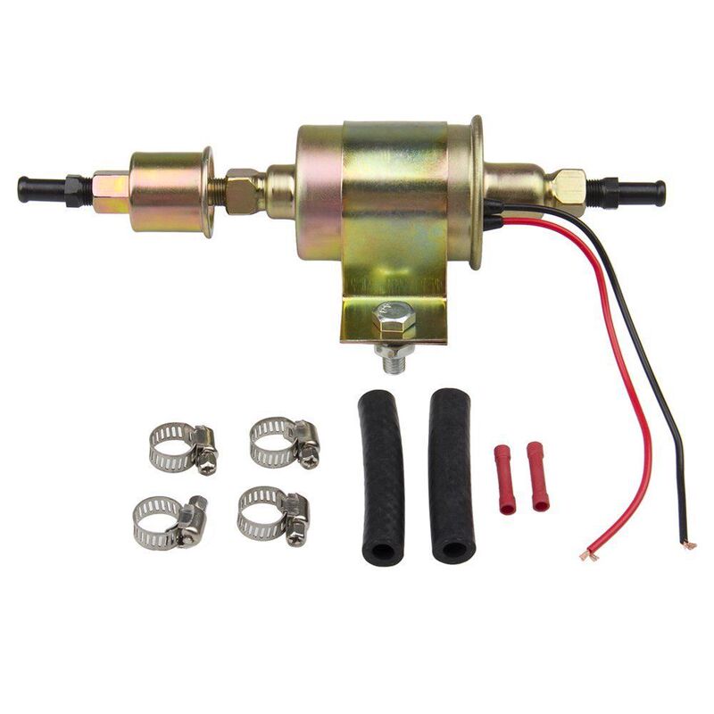 12v low pressure car fuel pump E8012S car modification fuel pump pressure 5-9PSI electronic fuel pump