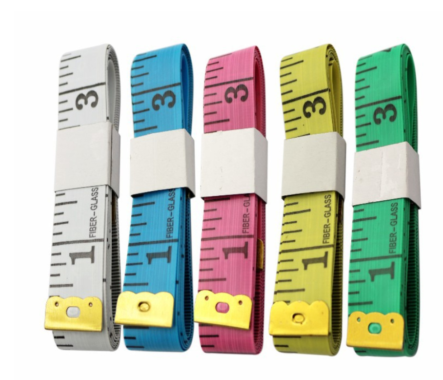 Regla de cuero suave Regla de fibra Regla de corte Regla de regalos Regla cm pulgadas Regla de impresión LOGO Regla de cinta