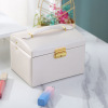 Multilayer jewelry, treasure chest, accessory, storage box, storage system, earrings, new collection, light luxury style