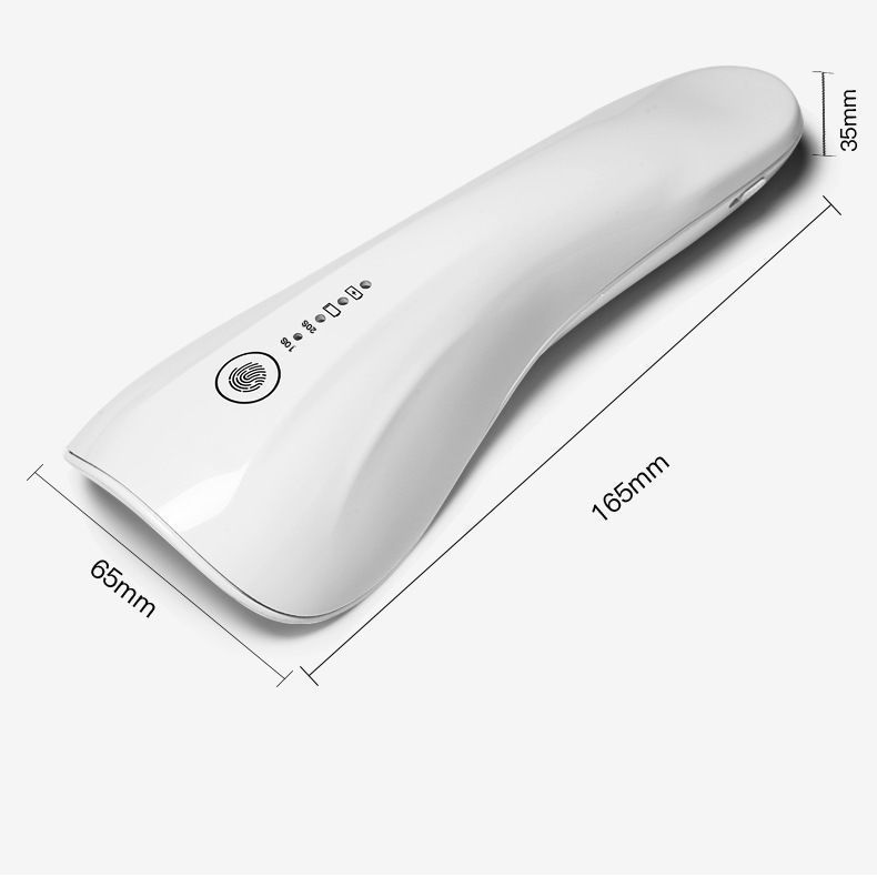 小型日本マニキュアランプ uv/led ハンドヘルドベーキングランプ充電式マニキュアとまつげ光線療法ランプポータブルマニキュアランプ|undefined