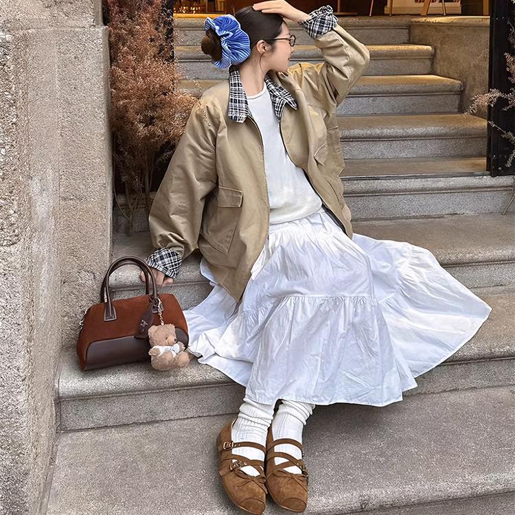 Ballerinas Für Damen Aus Echtem Lammleder In Rot Flach_voghion.com