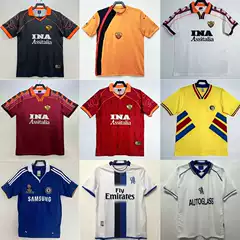 Retro Jersey Romania Home Football Uniform Roman Jersey Chelsea No. 11 Borgba Rome Jersey