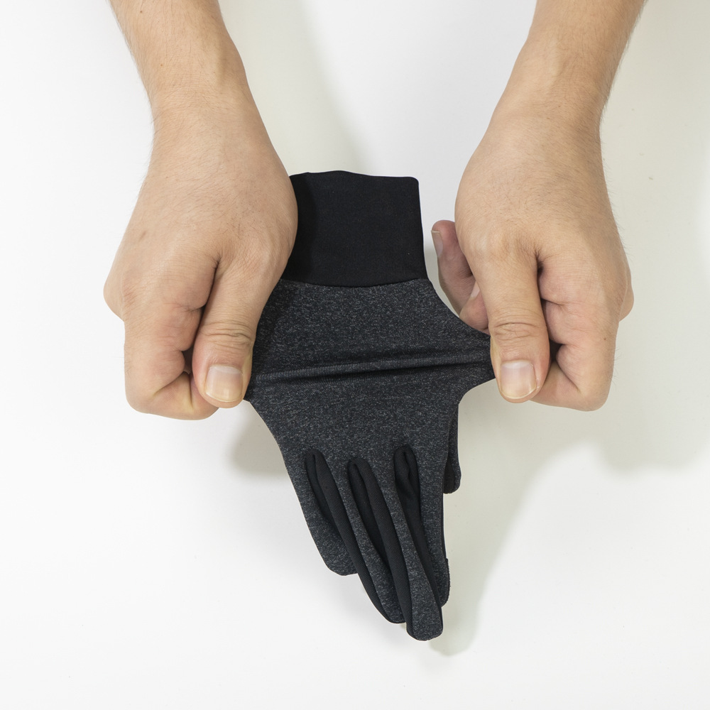 廠家直銷兒童騎行手套 秋冬季防滑耐磨戶外跑步運動觸屏保暖手套