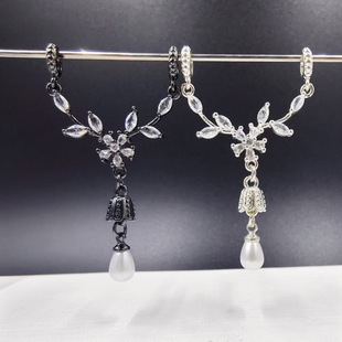 14K����ɫ��ʯ��mС��������diy�����������β�B�ӿ�