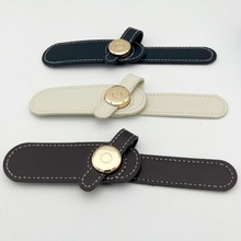 纽扣辅料金属皮对扣搭扣大衣羽绒服开衫皮袢扣装饰扣皮质纽扣配件