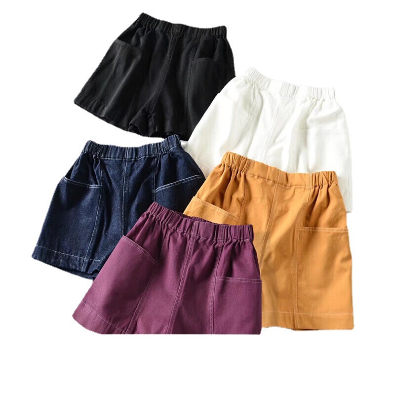 Highly Recommended! Women's Denim Bermuda Shorts Casual Easiest for Match Pants Summer Shorts 416282 Casual