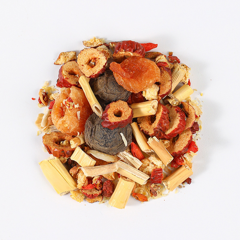 Apple Hawthorn Tea Pyramid Bags (Malus & Crataegus) — Herbal Fruit Blend with Goji & Jujube specifications