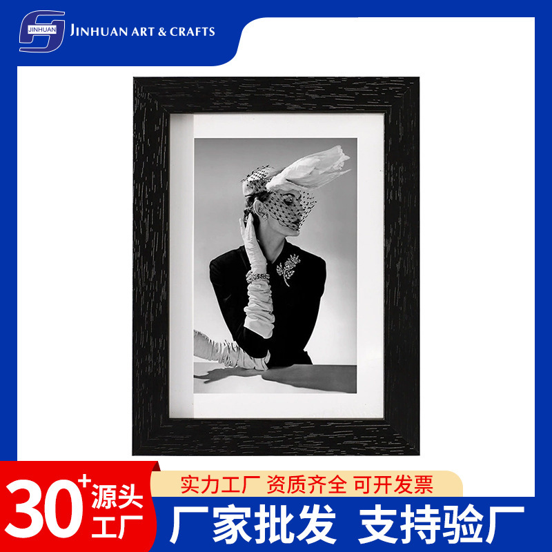 Minimalist Photo Frame Photo Wall Display Stand 5inch 8inch A4 Photo Studio Living Room Bedside Table Decoration Multi-Size Puzzle Frame