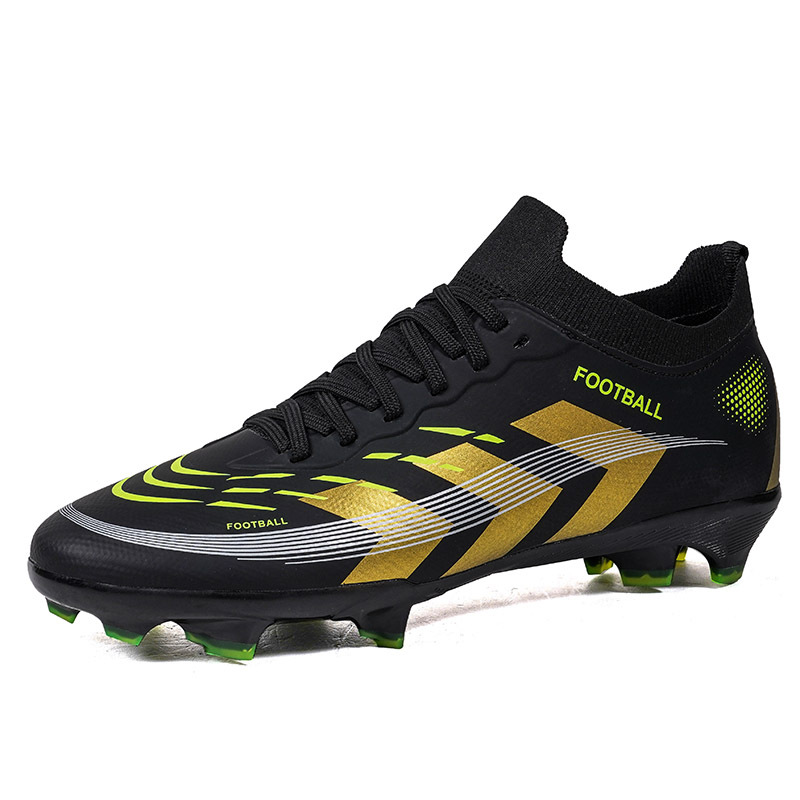 2025 zapatos de fútbol juveniles transfronterizos nuevos zapatos de entrenamiento de césped anti-deslizante anti-deslizante para hombres y mujeres