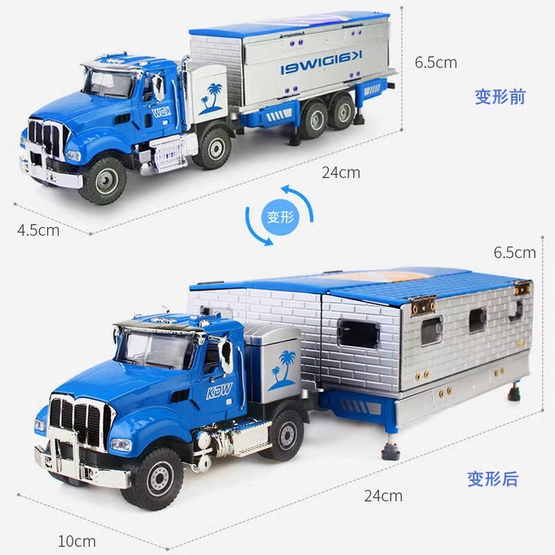 Kaidiwei Alloy Vehículo de ingeniería Modelo Excavadora Camión de bomberos Carretilla elevadora Juguete para niños Coche Suministro directo transfronterizo al por mayor