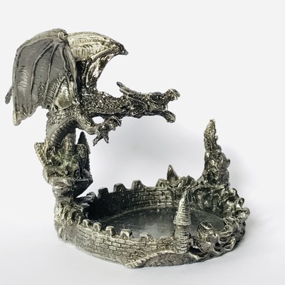 Manufactor Produce Metal products PEWTE Tin-lead alloy dinosaur ashtray Cross border Amazon gift