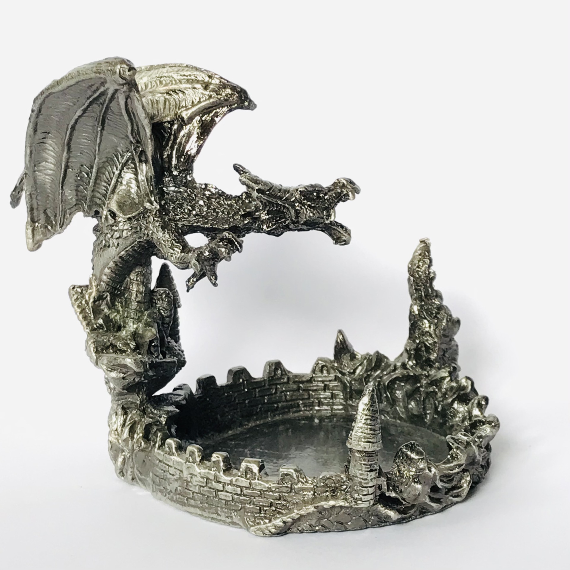 Manufactor Produce Metal products PEWTE Tin-lead alloy dinosaur ashtray Cross border Amazon gift